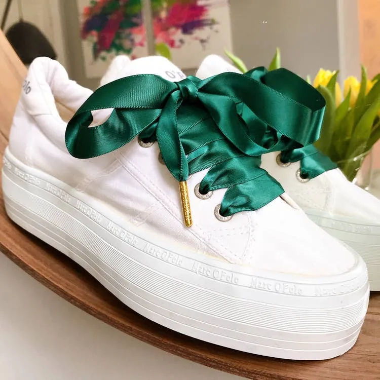 Smaragd Silk - Shoelaces