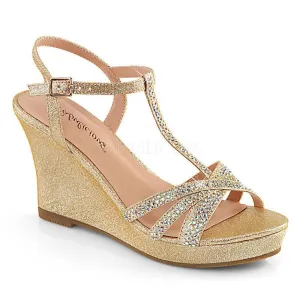 SS-SILVIE-20 Wedge | Tan Fabric