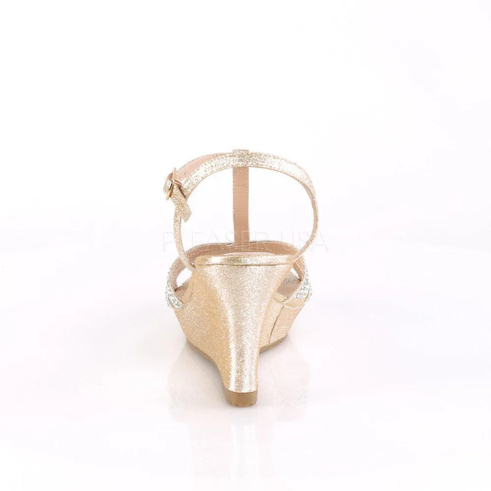 SS-SILVIE-20 Wedge | Tan Fabric