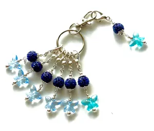 SSBB #001  Set of 7 Crochet/ Knitting Stitch Markers