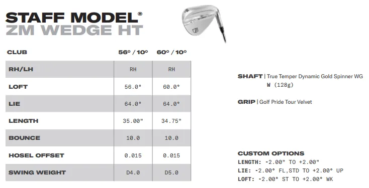 Staff Model® ZM Wedge HT
