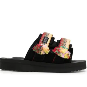 Suicoke x Lanvin Curb Woven-Strap Sandals