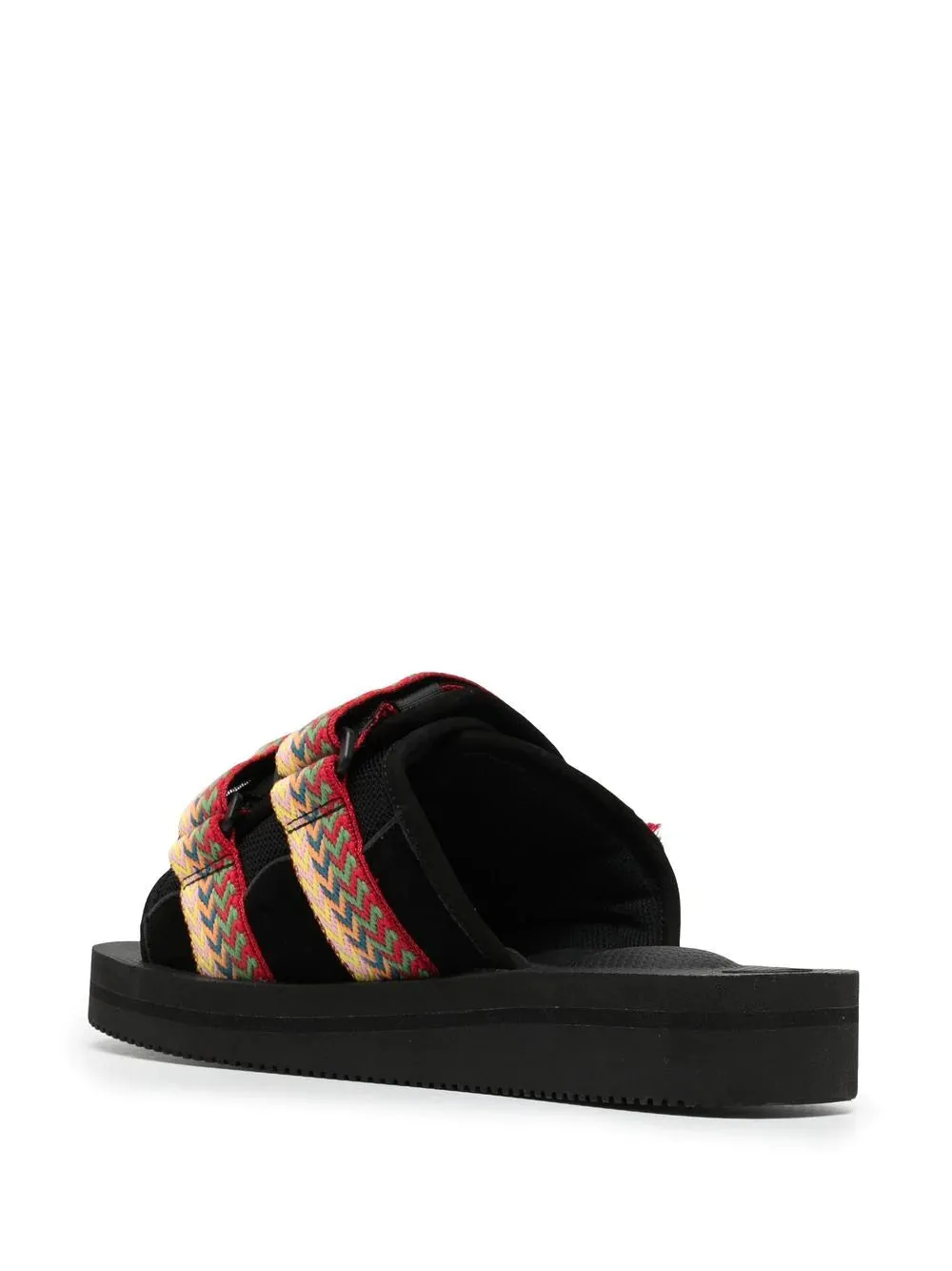 Suicoke x Lanvin Curb Woven-Strap Sandals