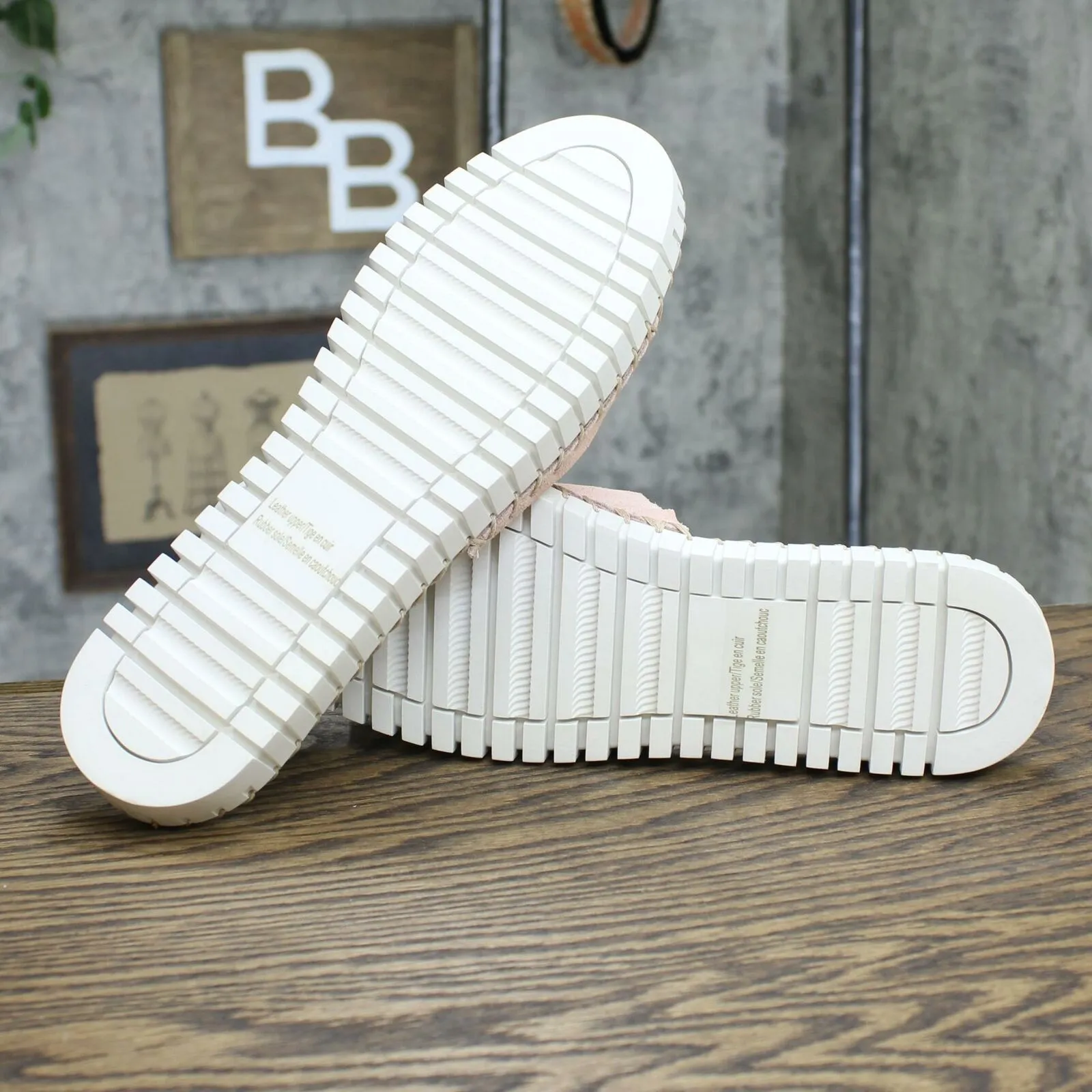 Susina Women's Suede Slide Sandal With Whipstitching Detail
