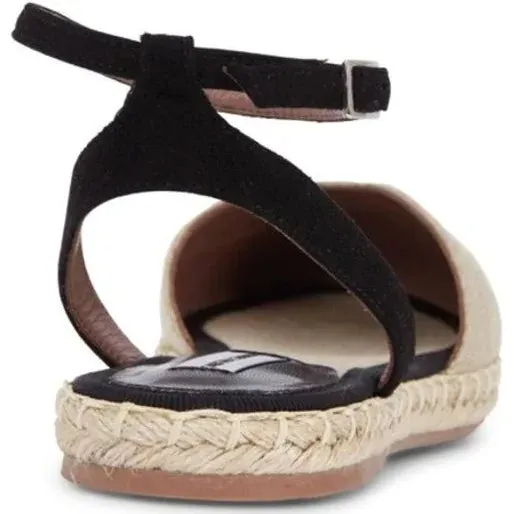 Tabitha Simmons Seville Natural Linen/Black