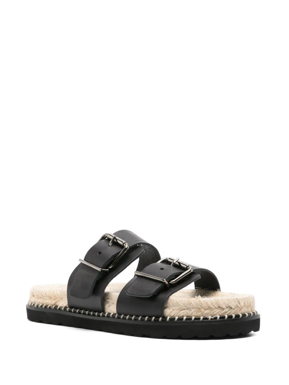 Ter leather flat sandals