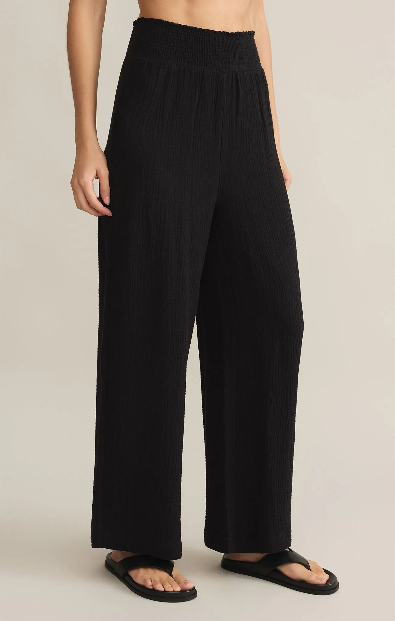 The Cassidy Gauze Full Length Pant
