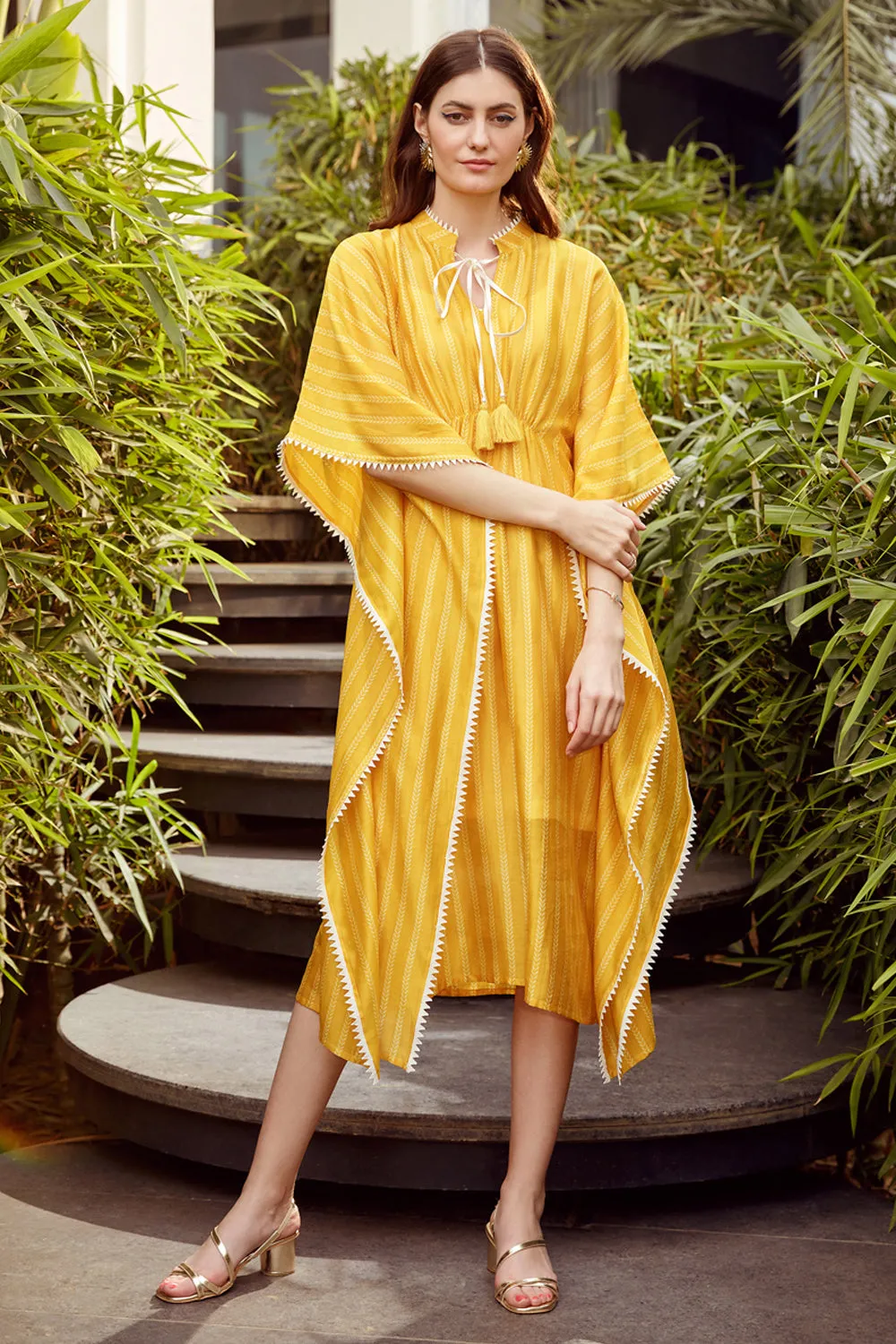 The Yellow Eyed Kaftan