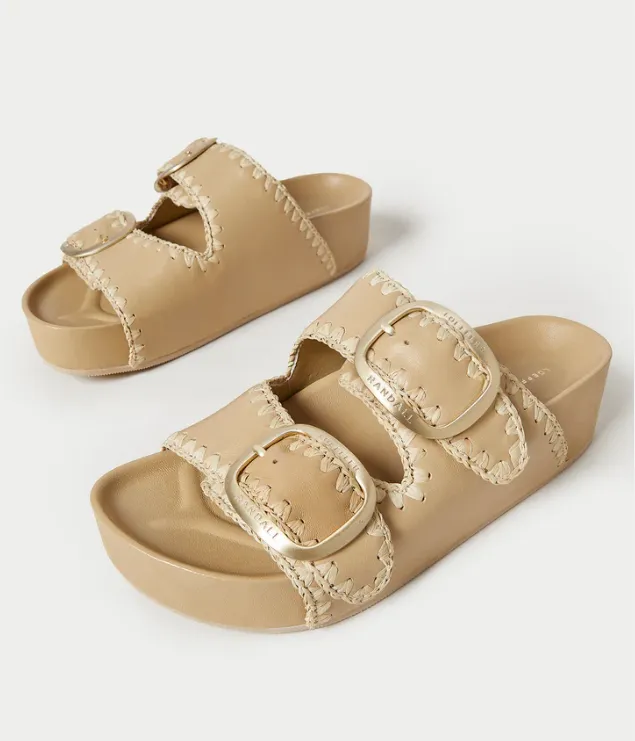 Theo Two Band Footbed Sandal