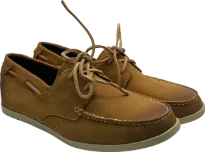 Timberland Nude Suede Boat Shoes UK 10 EU 44 👞