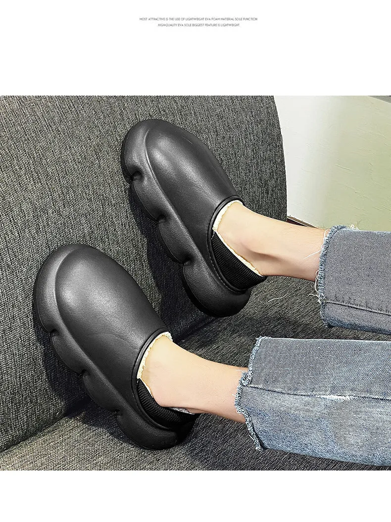 ToastySole | Winter Couple's Bread Cotton Shoes Platform Plus Waterproof Velvet Shoes