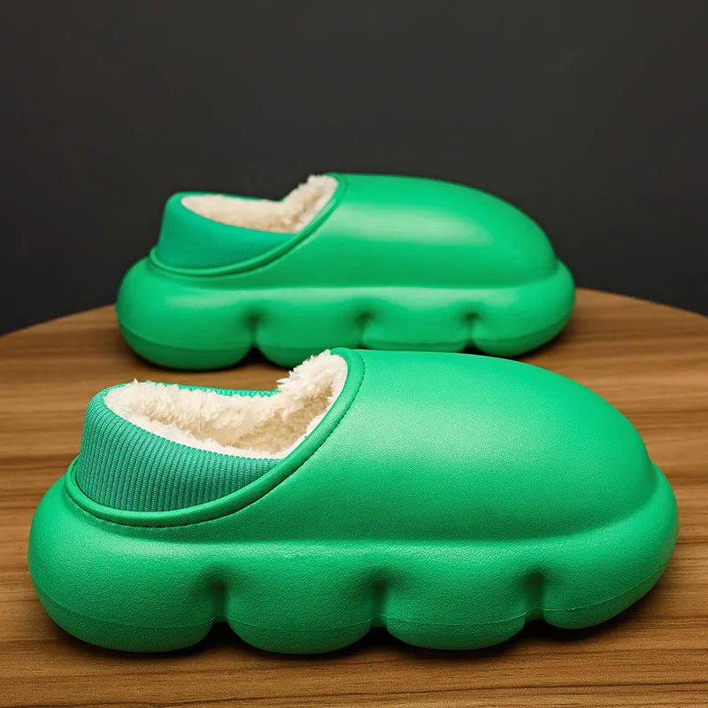 ToastySole | Winter Couple's Bread Cotton Shoes Platform Plus Waterproof Velvet Shoes