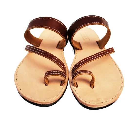 Toe ring "Eleni" sandals