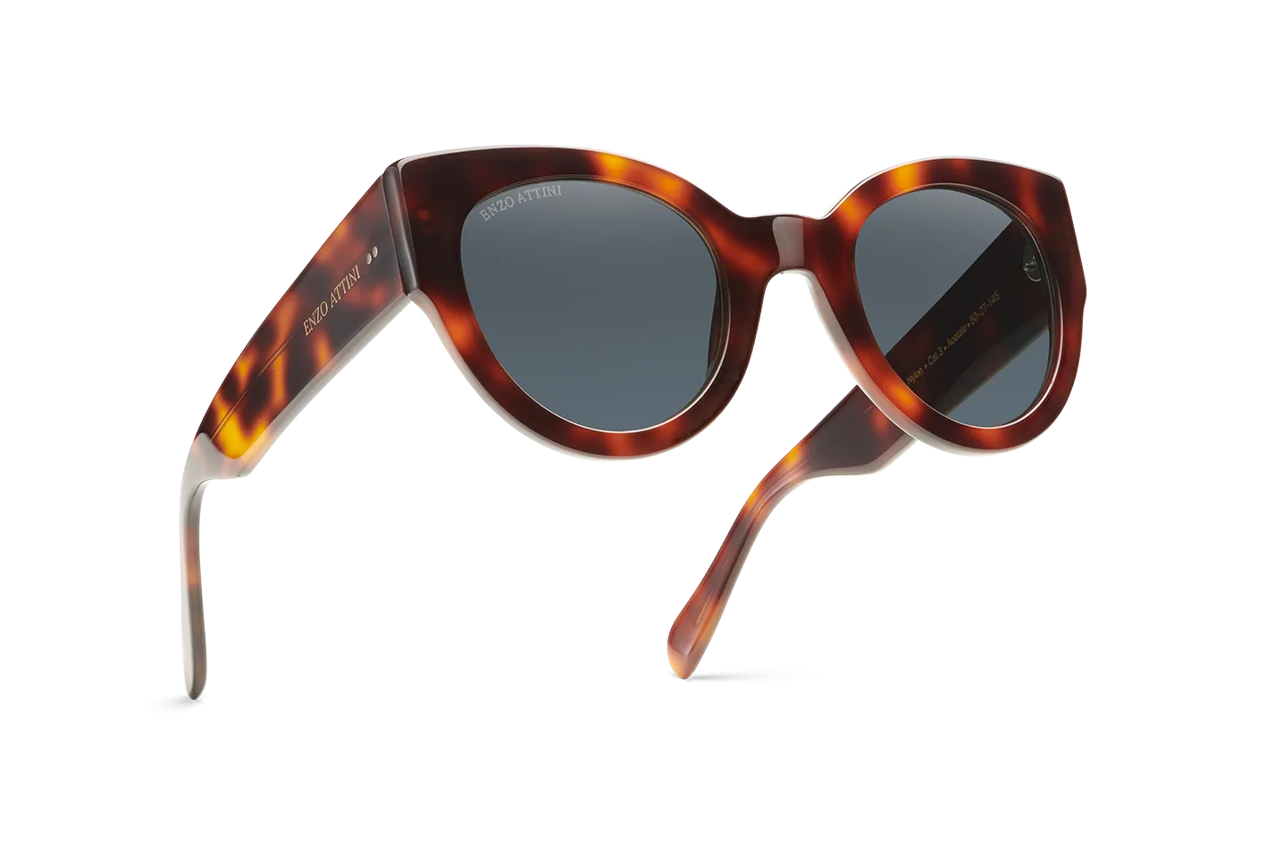Trulli / Tortoise Red   Dark Black Lens.