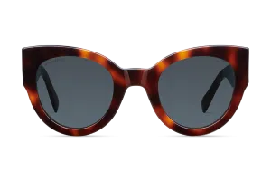 Trulli / Tortoise Red   Dark Black Lens.