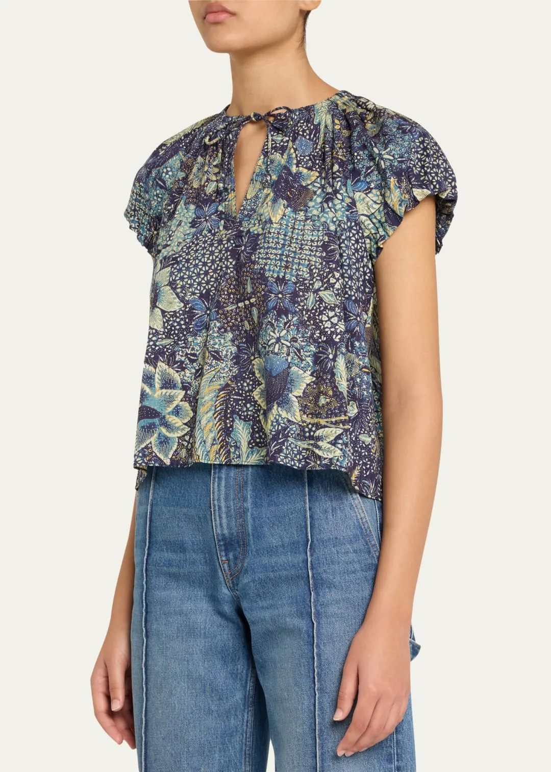 ULLA JOHNSON ISSA TOP