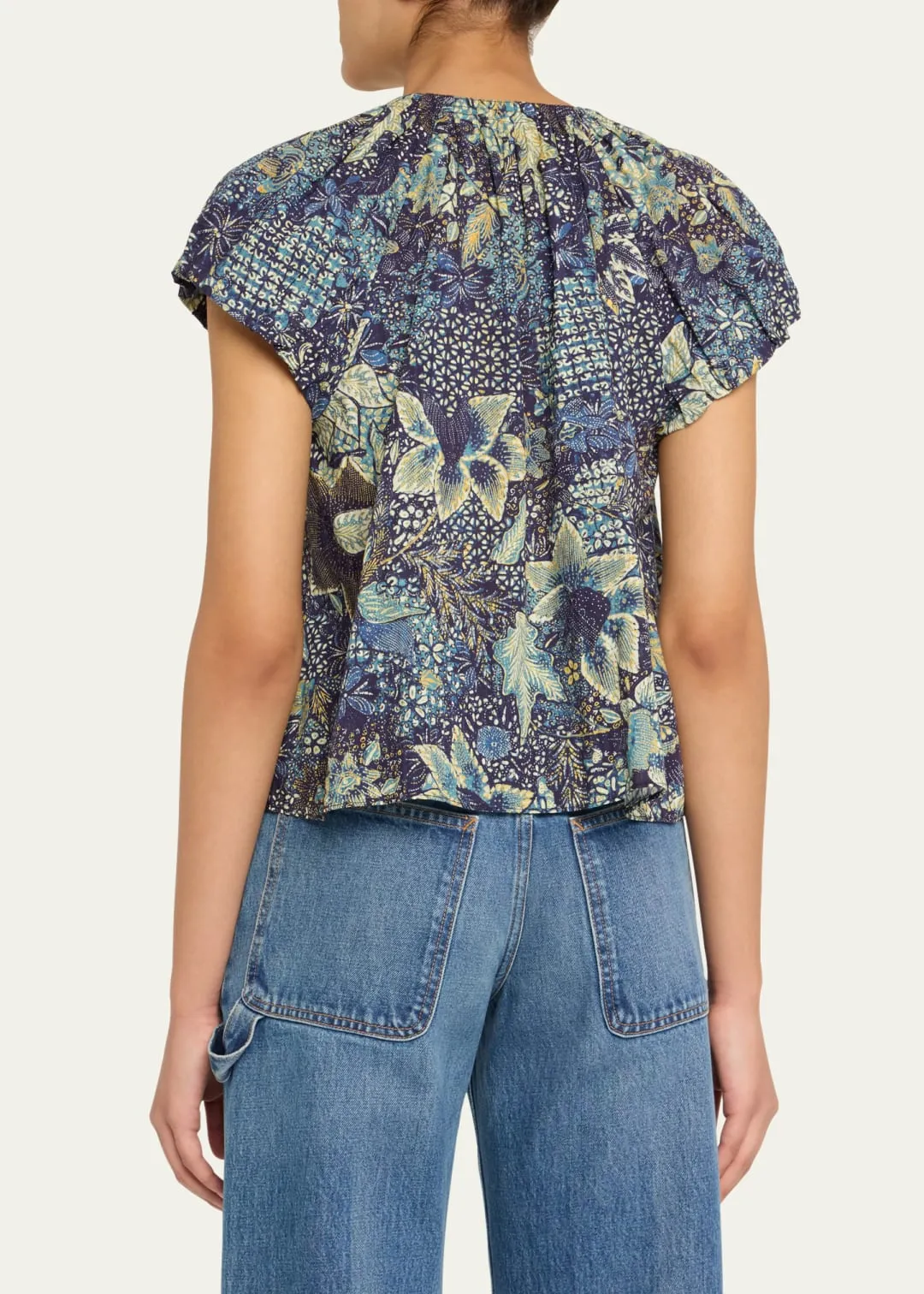 ULLA JOHNSON ISSA TOP