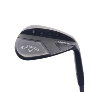 Used Callaway Callaway Jaws Full Toe Black Lob Wedge / 58.0 Degrees / Wedge Flex