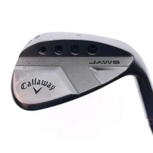 Used Callaway Jaws Full Toe Chrome Lob Wedge / 58.0 Degrees / Stiff Flex