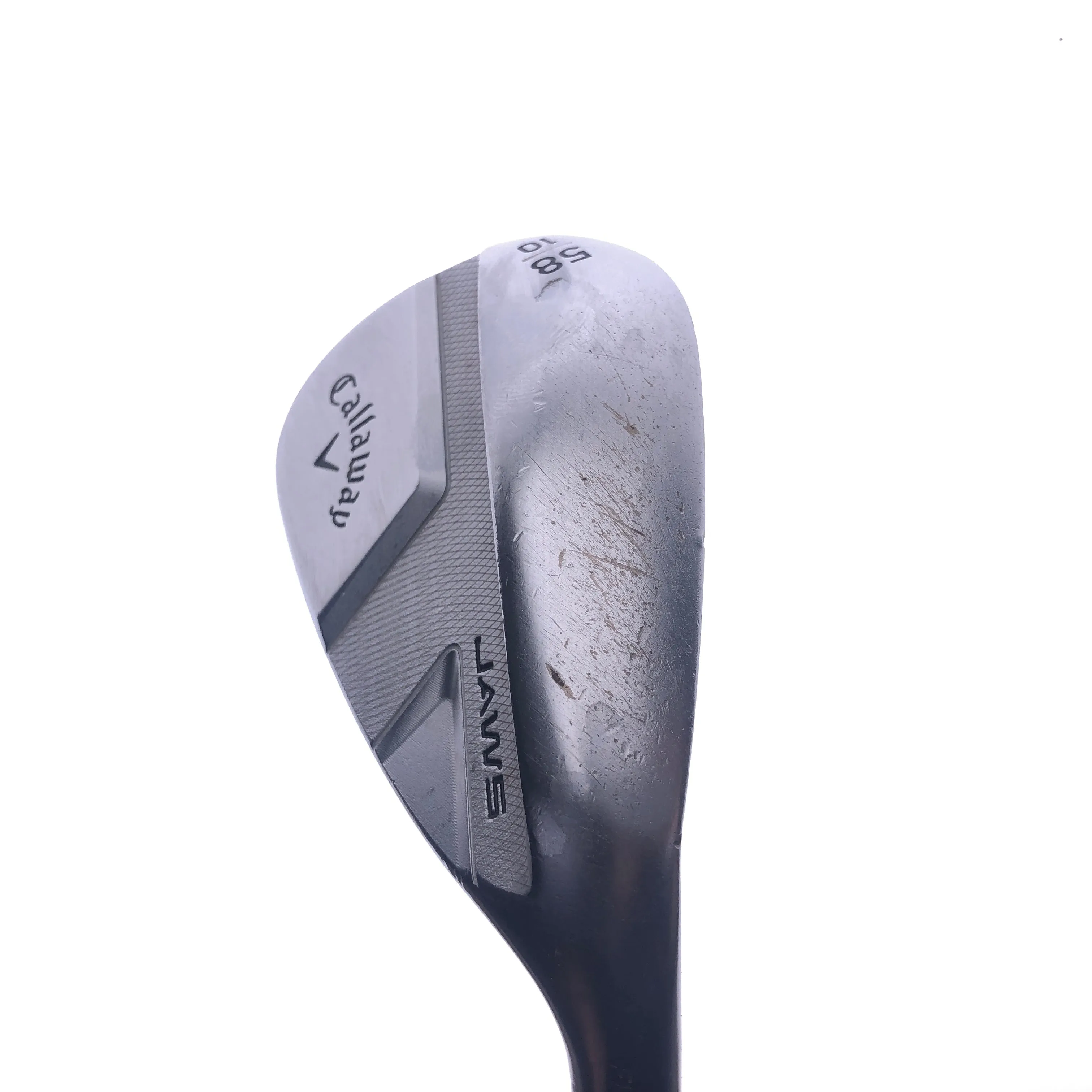Used Callaway Jaws Full Toe Chrome Lob Wedge / 58.0 Degrees / Wedge Flex
