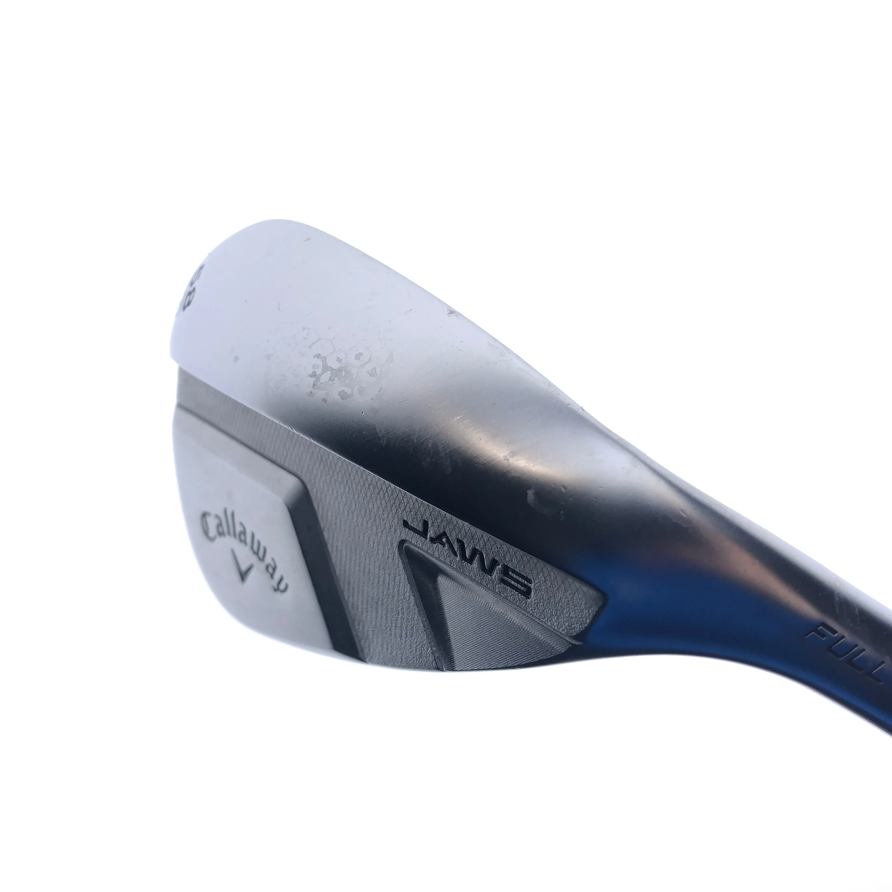 Used Callaway Jaws Full Toe Chrome Lob Wedge / 58.0 Degrees / Wedge Flex
