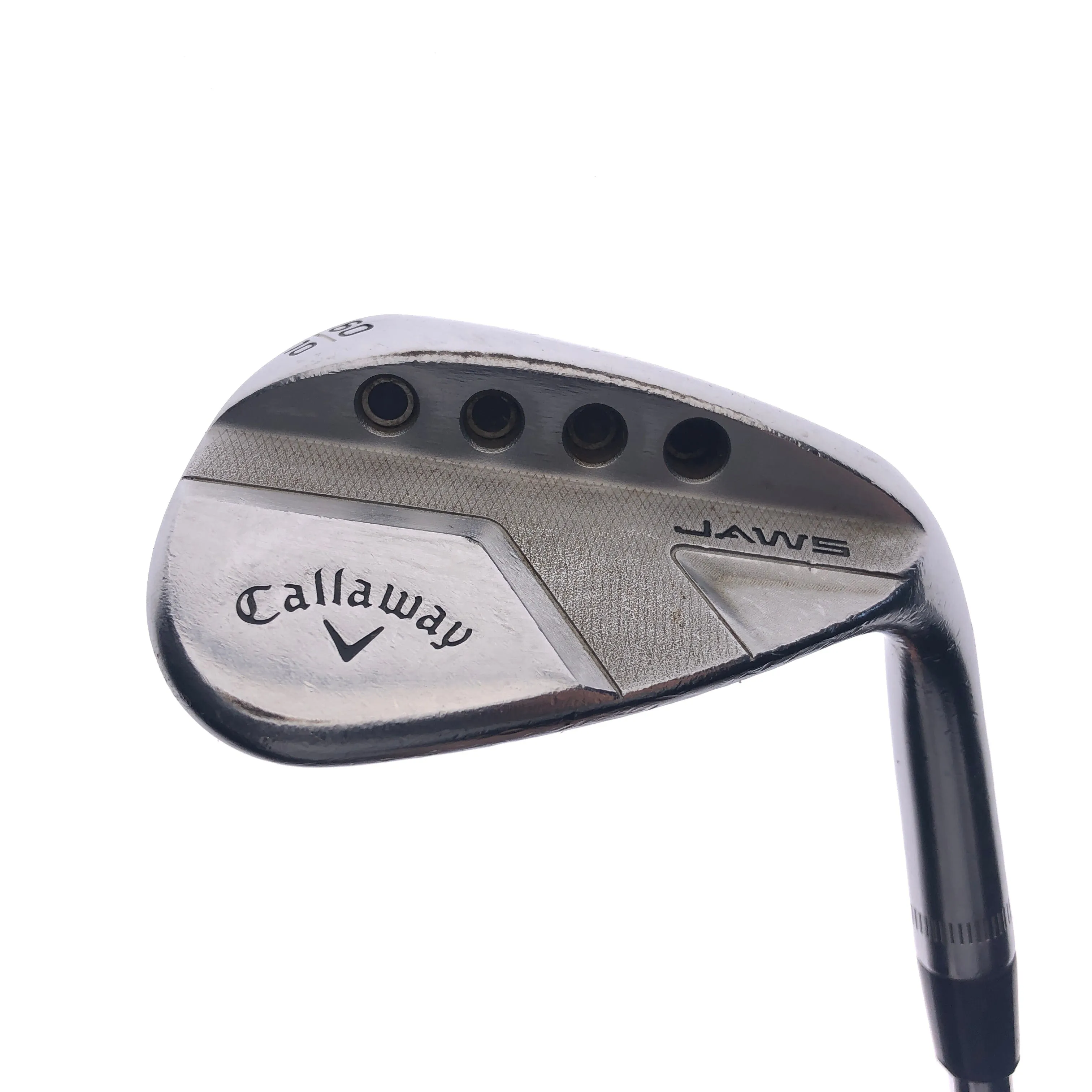 Used Callaway Jaws Full Toe Chrome Lob Wedge / 60.0 Degrees / Stiff Flex
