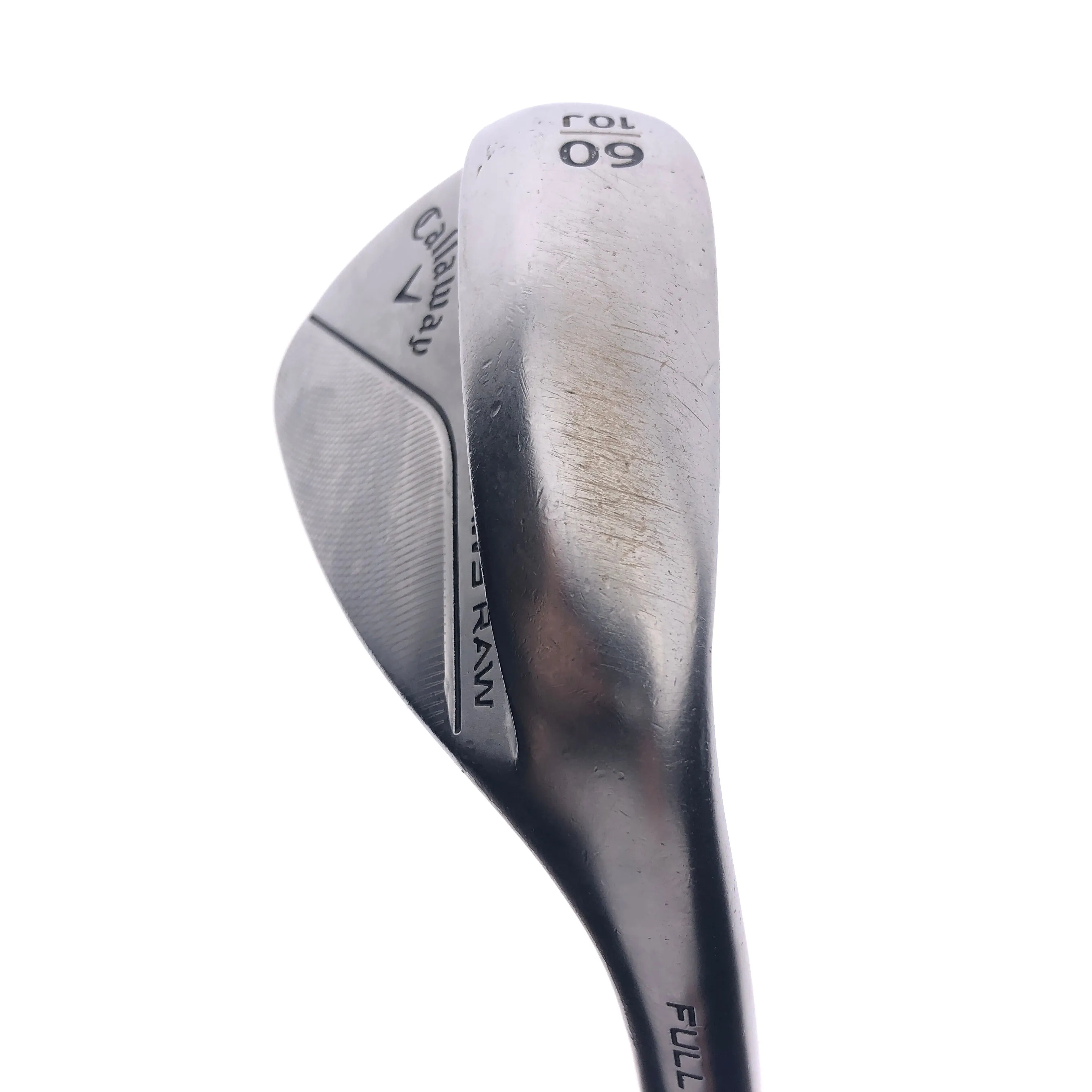 Used Callaway Jaws Full Toe Chrome Lob Wedge / 60.0 Degrees / X-Stiff Flex
