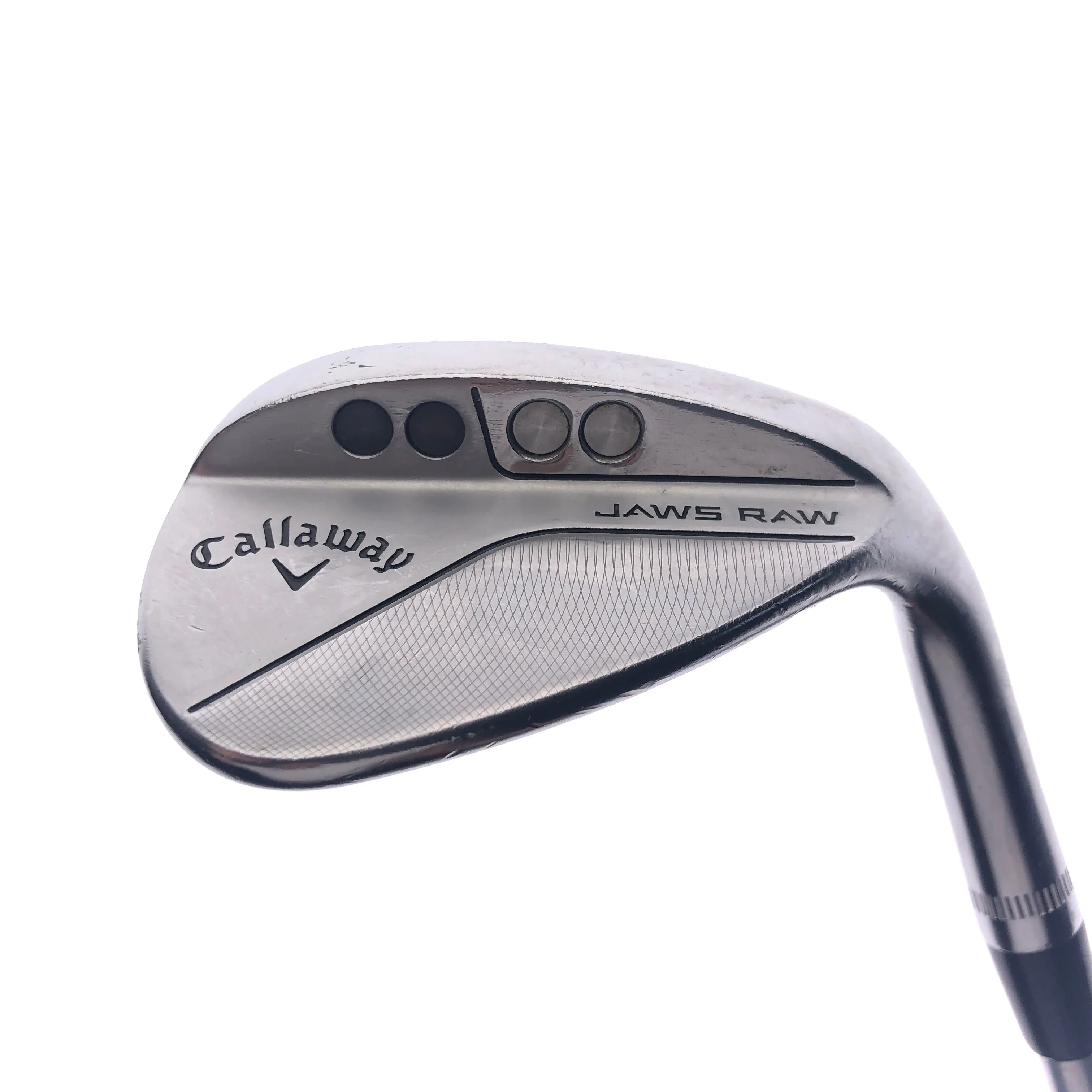 Used Callaway Jaws Full Toe Chrome Lob Wedge / 60.0 Degrees / X-Stiff Flex