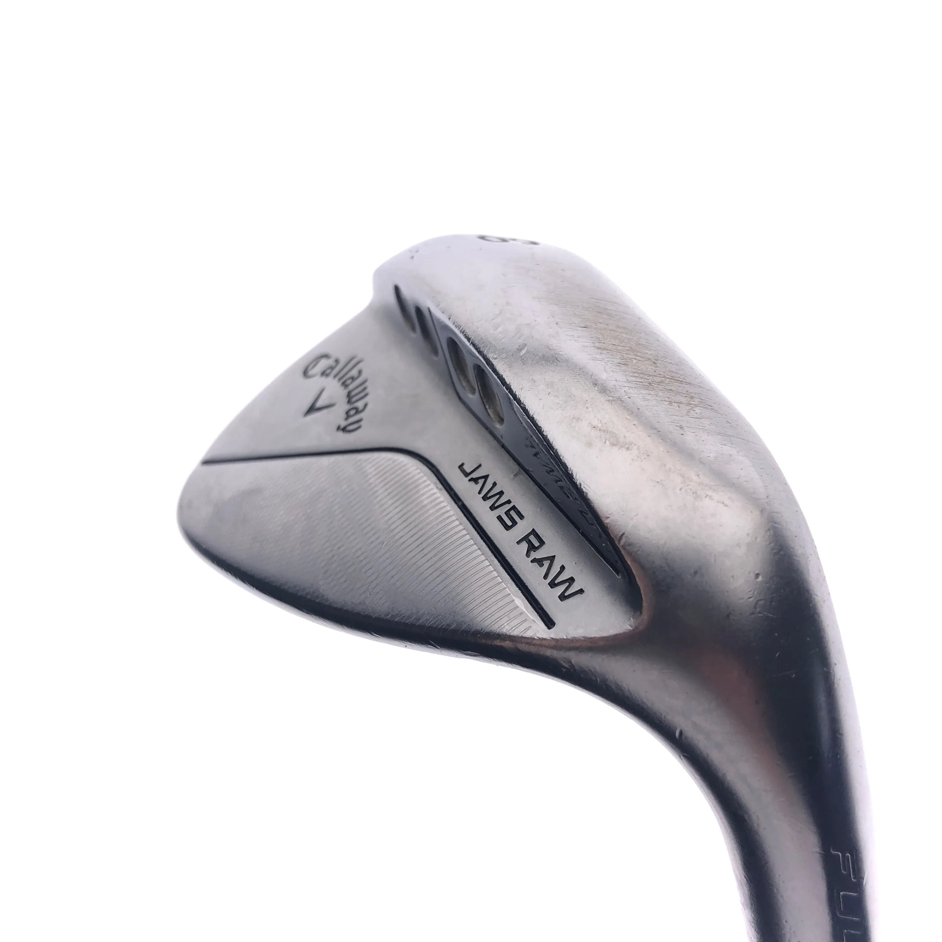 Used Callaway Jaws Full Toe Chrome Lob Wedge / 60.0 Degrees / X-Stiff Flex