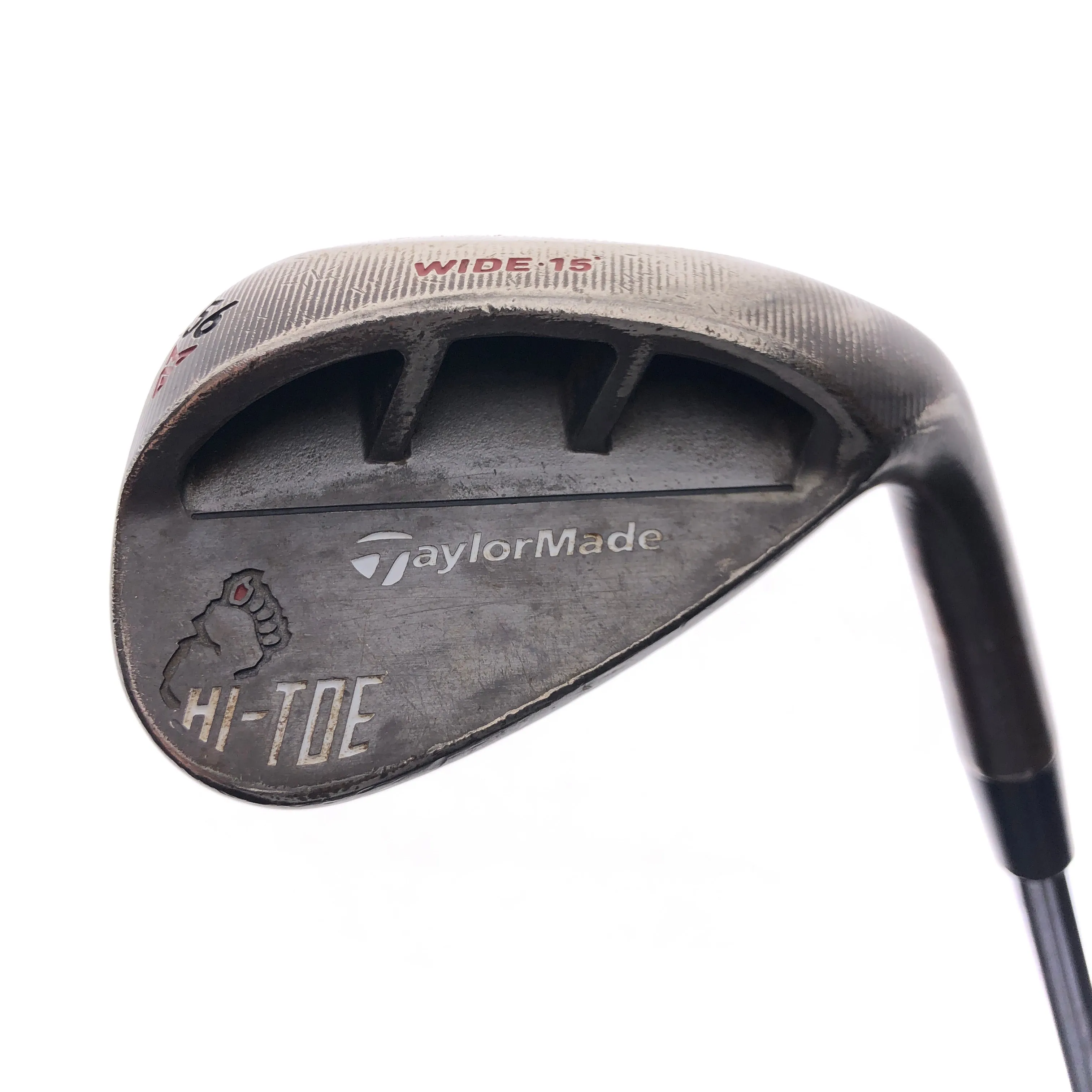 Used TaylorMade Hi Toe Raw Big Foot Sand Wedge / 56.0 Degrees / Wedge Flex