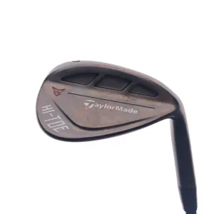 Used TaylorMade Hi-Toe RAW Gap Wedge / 50.0 Degrees / X-Stiff Flex
