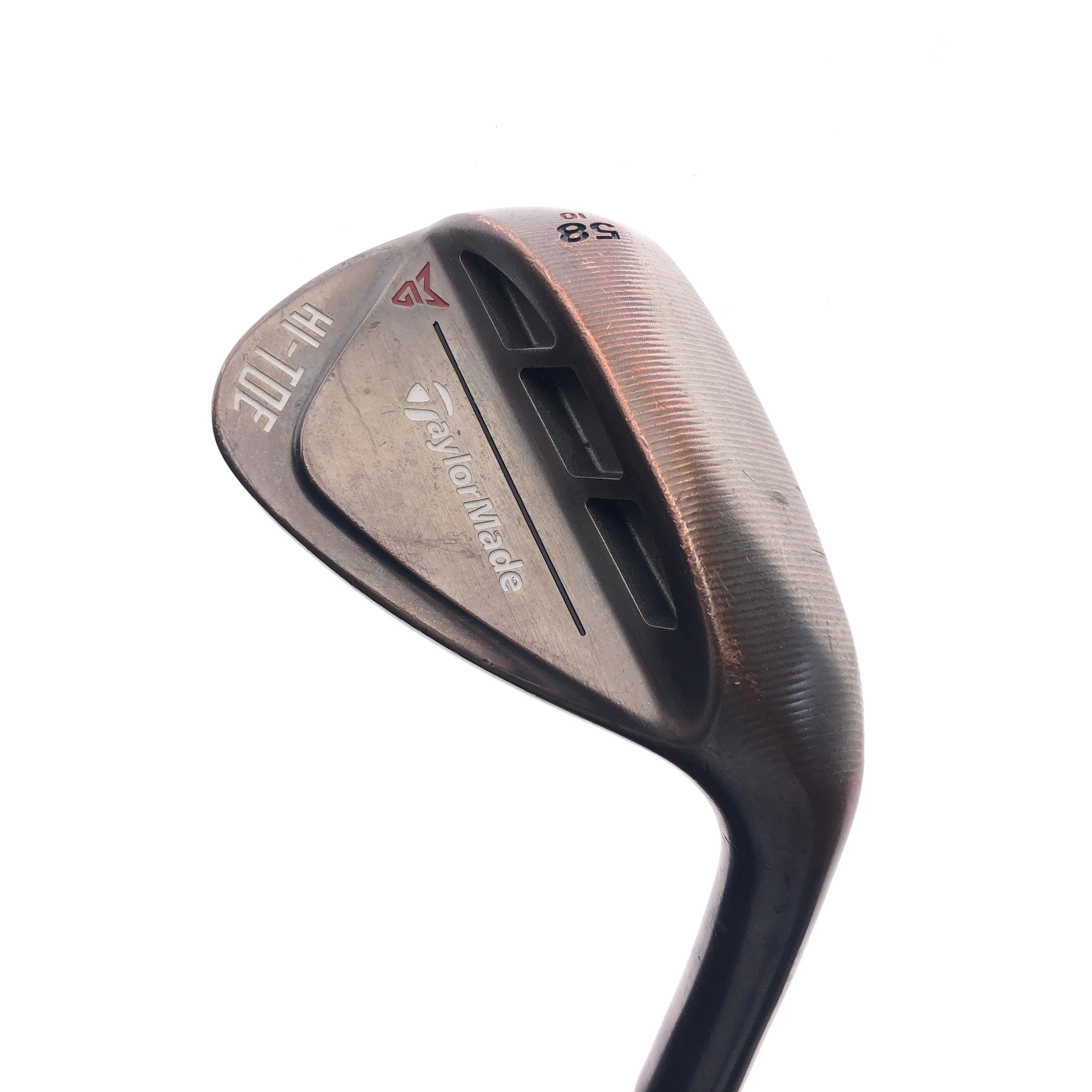 Used TaylorMade Hi-Toe RAW Lob Wedge / 58.0 Degrees / Wedge Flex