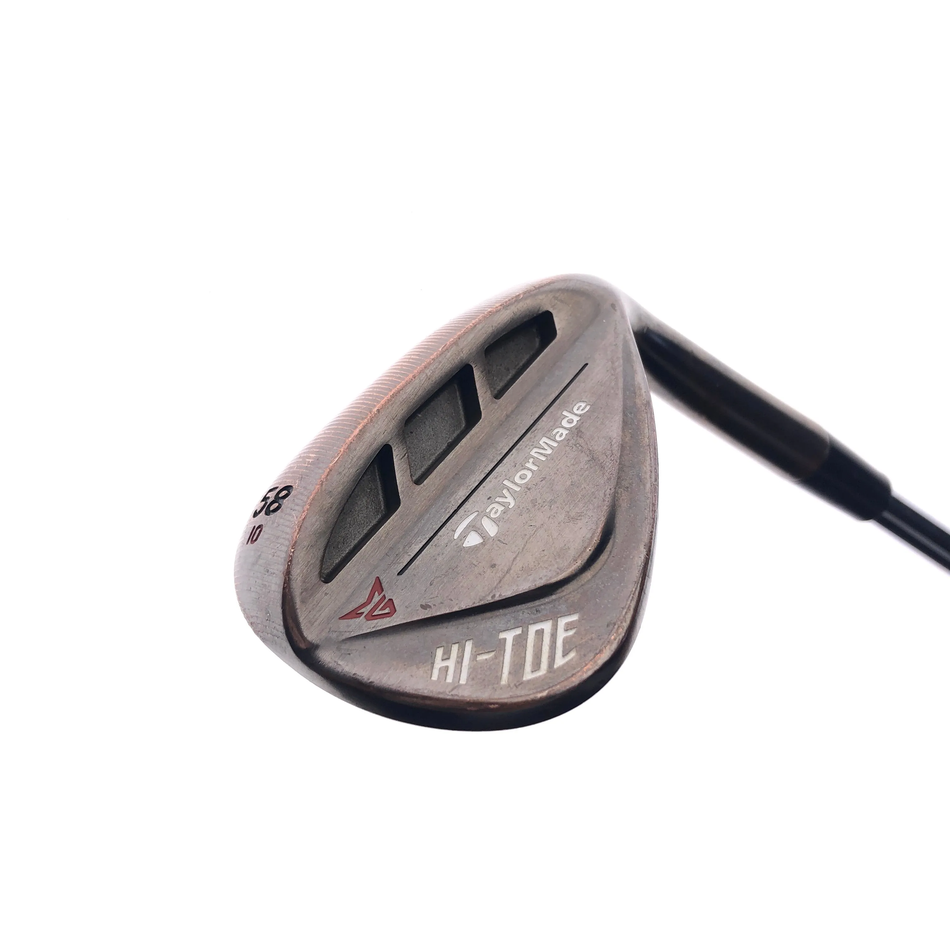 Used TaylorMade Hi-Toe RAW Lob Wedge / 58.0 Degrees / Wedge Flex