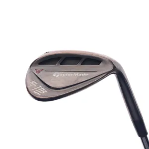 Used TaylorMade Hi-Toe RAW Lob Wedge / 58.0 Degrees / Wedge Flex