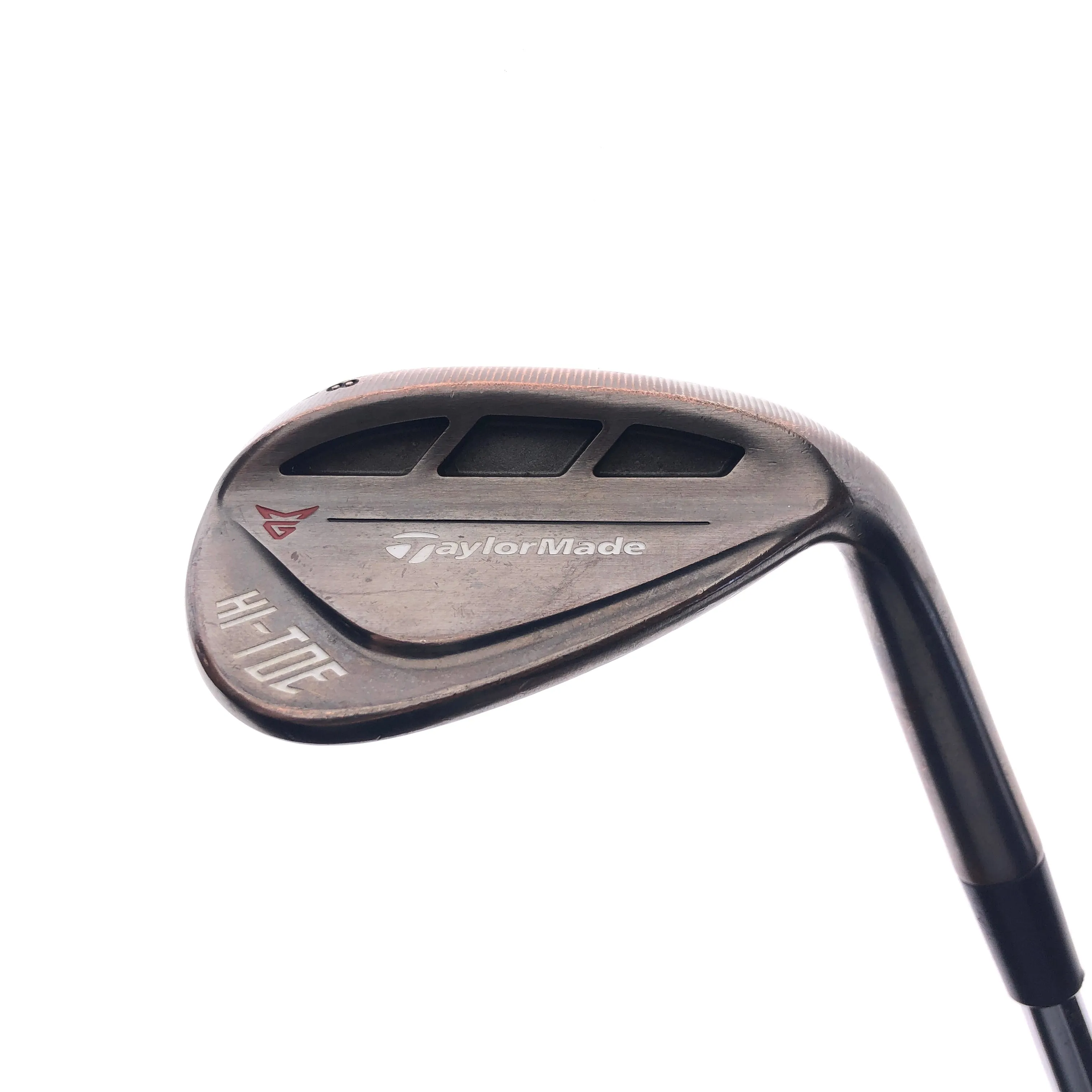 Used TaylorMade Hi-Toe RAW Lob Wedge / 58.0 Degrees / Wedge Flex