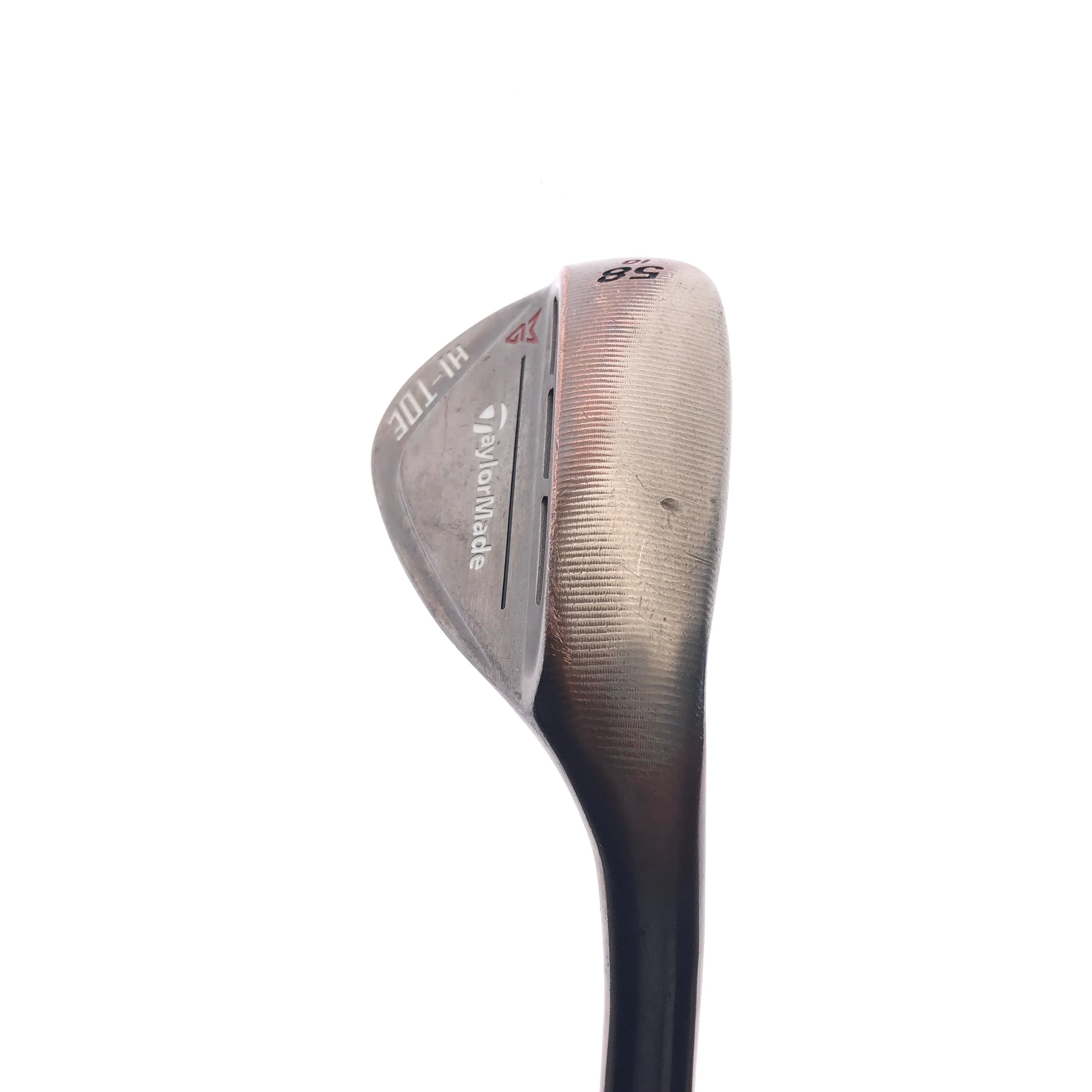 Used TaylorMade Hi-Toe RAW Lob Wedge / 58.0 Degrees / Wedge Flex