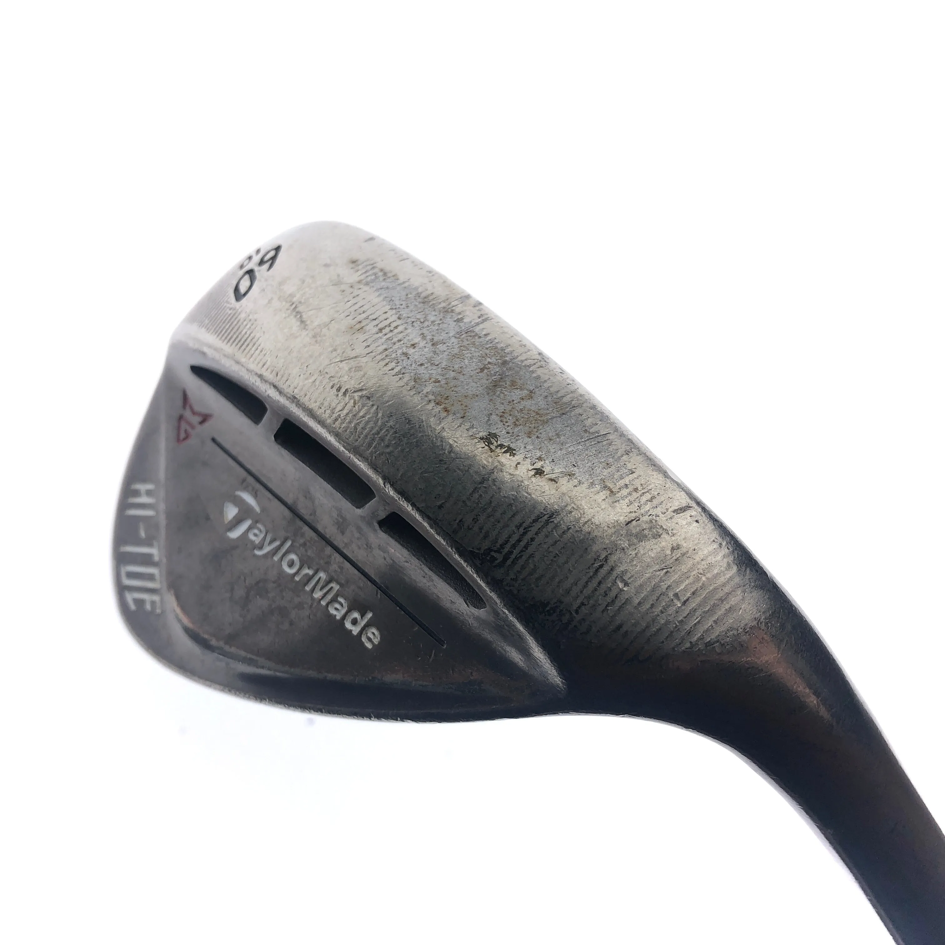 Used TaylorMade Hi-Toe RAW Lob Wedge / 60.0 Degrees / Wedge Flex
