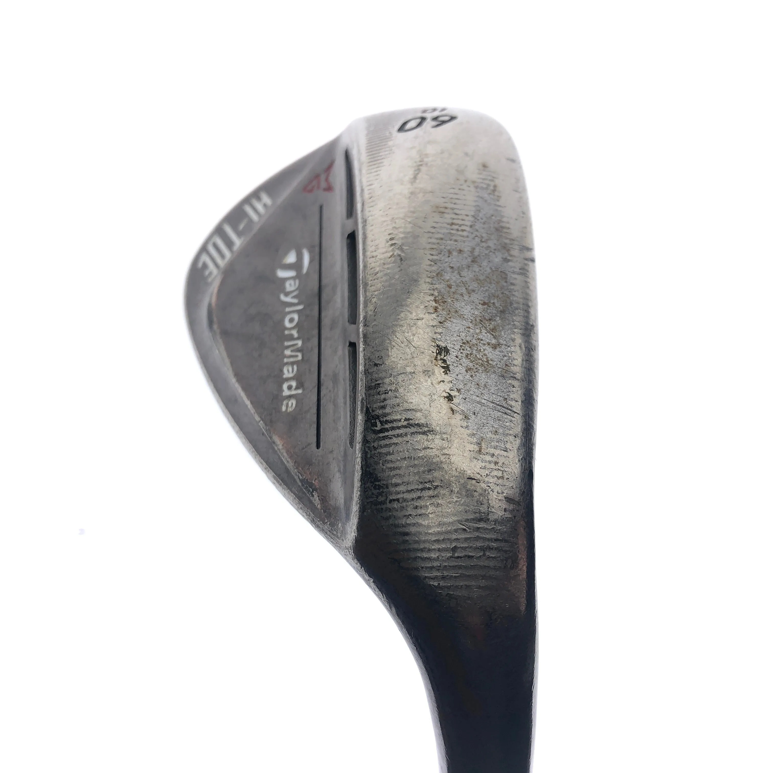 Used TaylorMade Hi-Toe RAW Lob Wedge / 60.0 Degrees / Wedge Flex