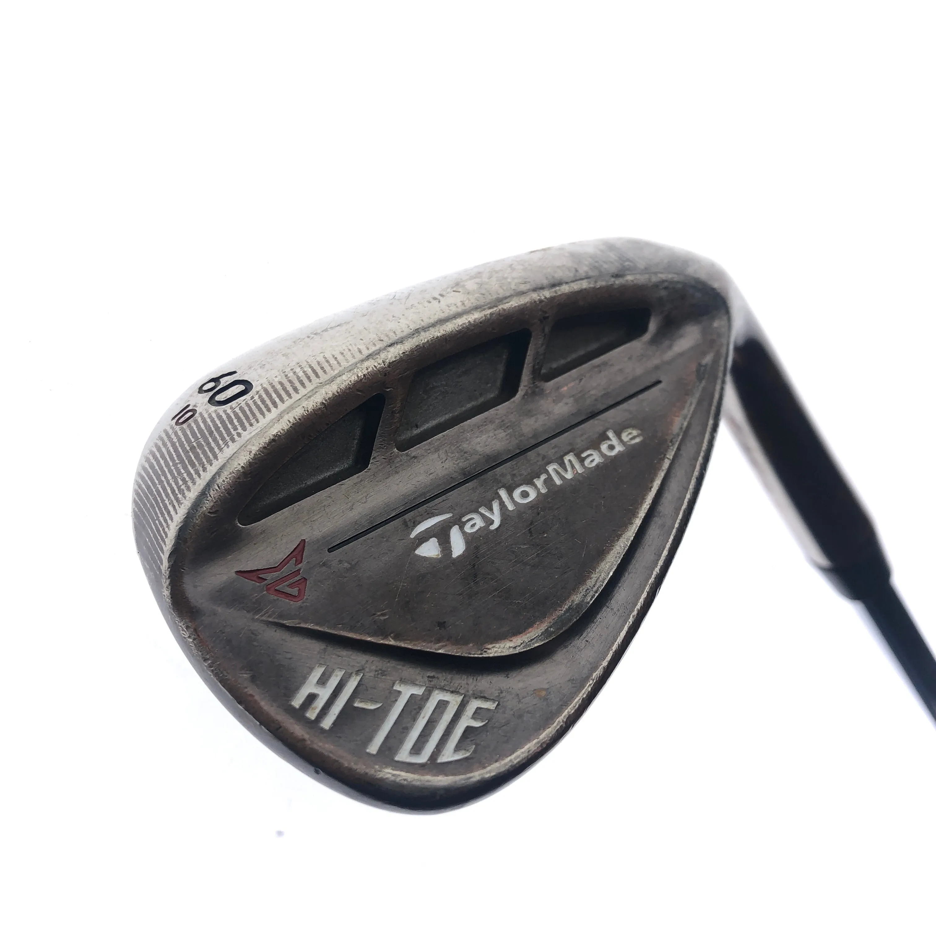 Used TaylorMade Hi-Toe RAW Lob Wedge / 60.0 Degrees / Wedge Flex