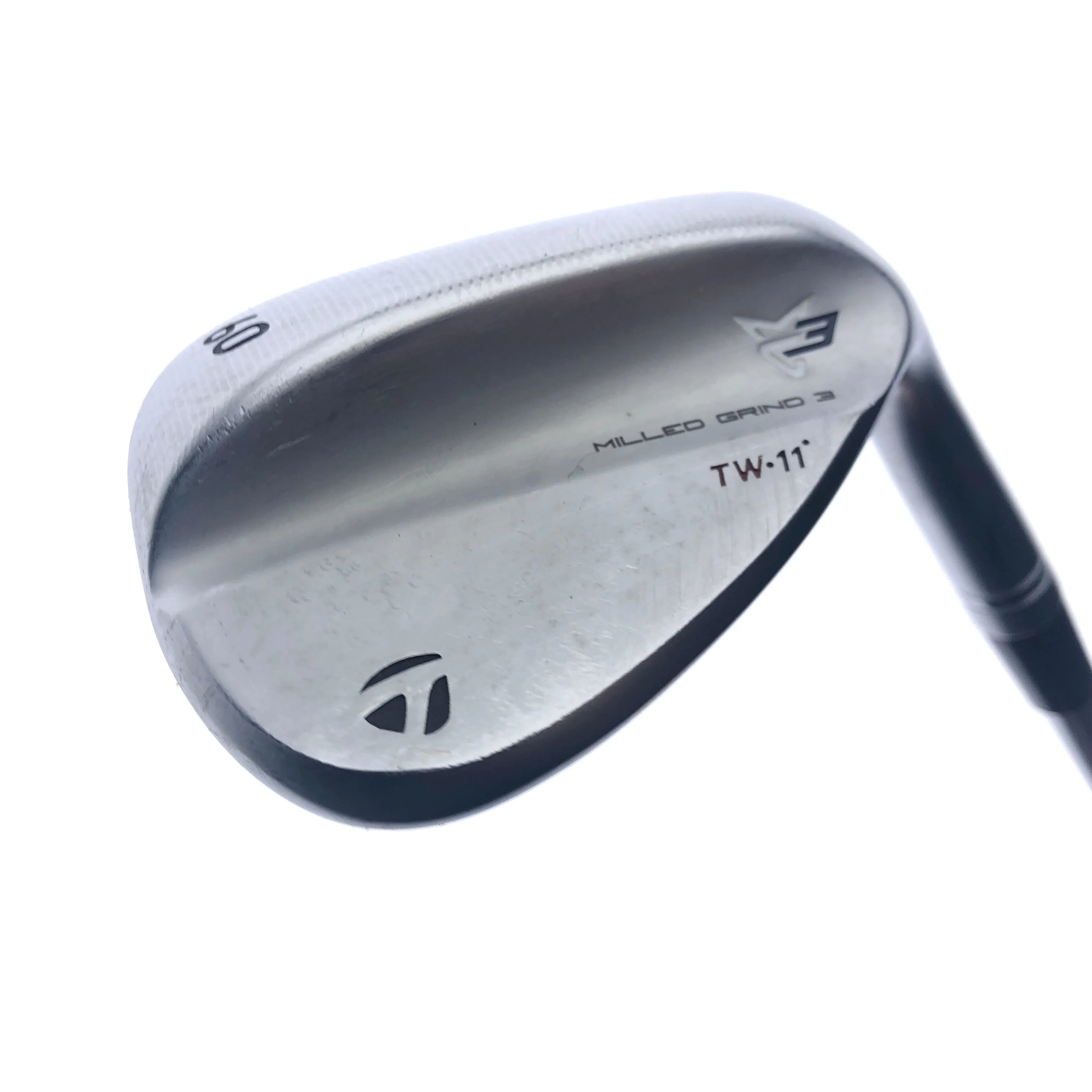 Used TaylorMade Milled Grind 3 TW Lob Wedge / 60.0 Degrees / Stiff Flex