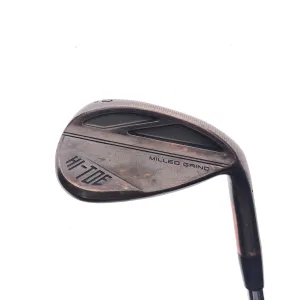 Used TaylorMade Milled Grind Hi-Toe 3 RAW Copper Gap Wedge / 50.0 / X-Stiff Flex