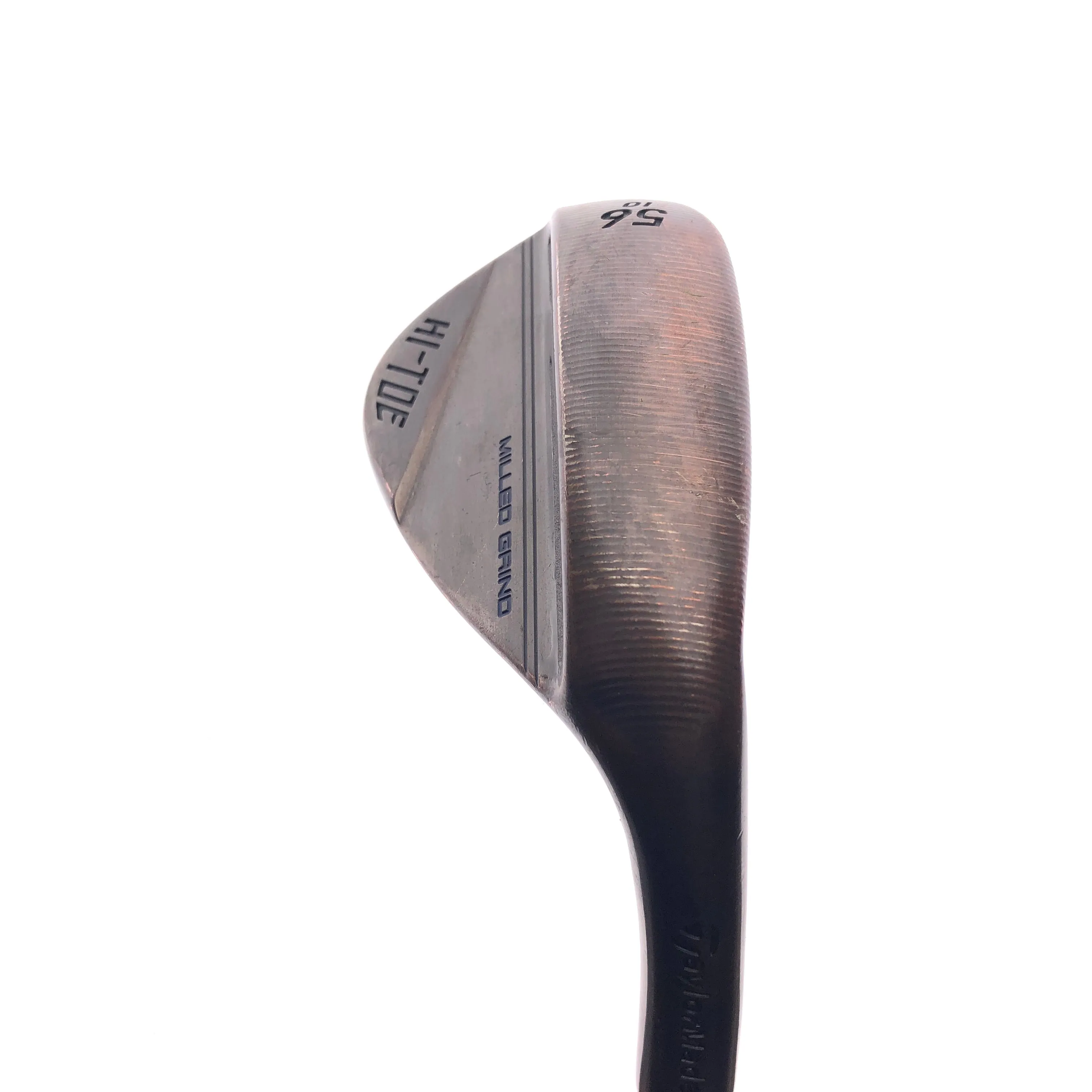 Used TaylorMade Milled Grind Hi-Toe 3 RAW Sand Wedge / 56.0 Deg / Wedge Flex