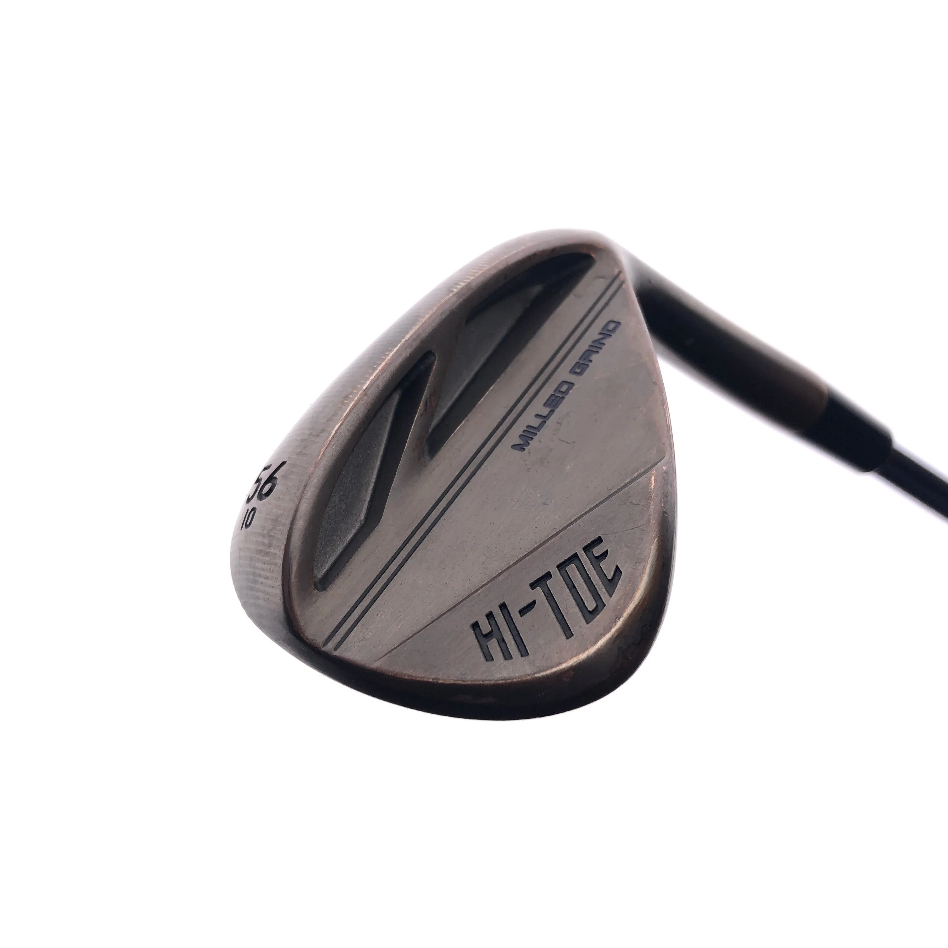 Used TaylorMade Milled Grind Hi-Toe 3 RAW Sand Wedge / 56.0 Deg / Wedge Flex