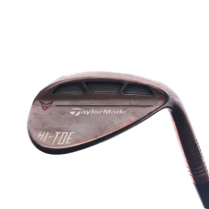 Used TaylorMade Milled Grind HI-TOE Lob Wedge / 60.0 Degrees / Wedge Flex