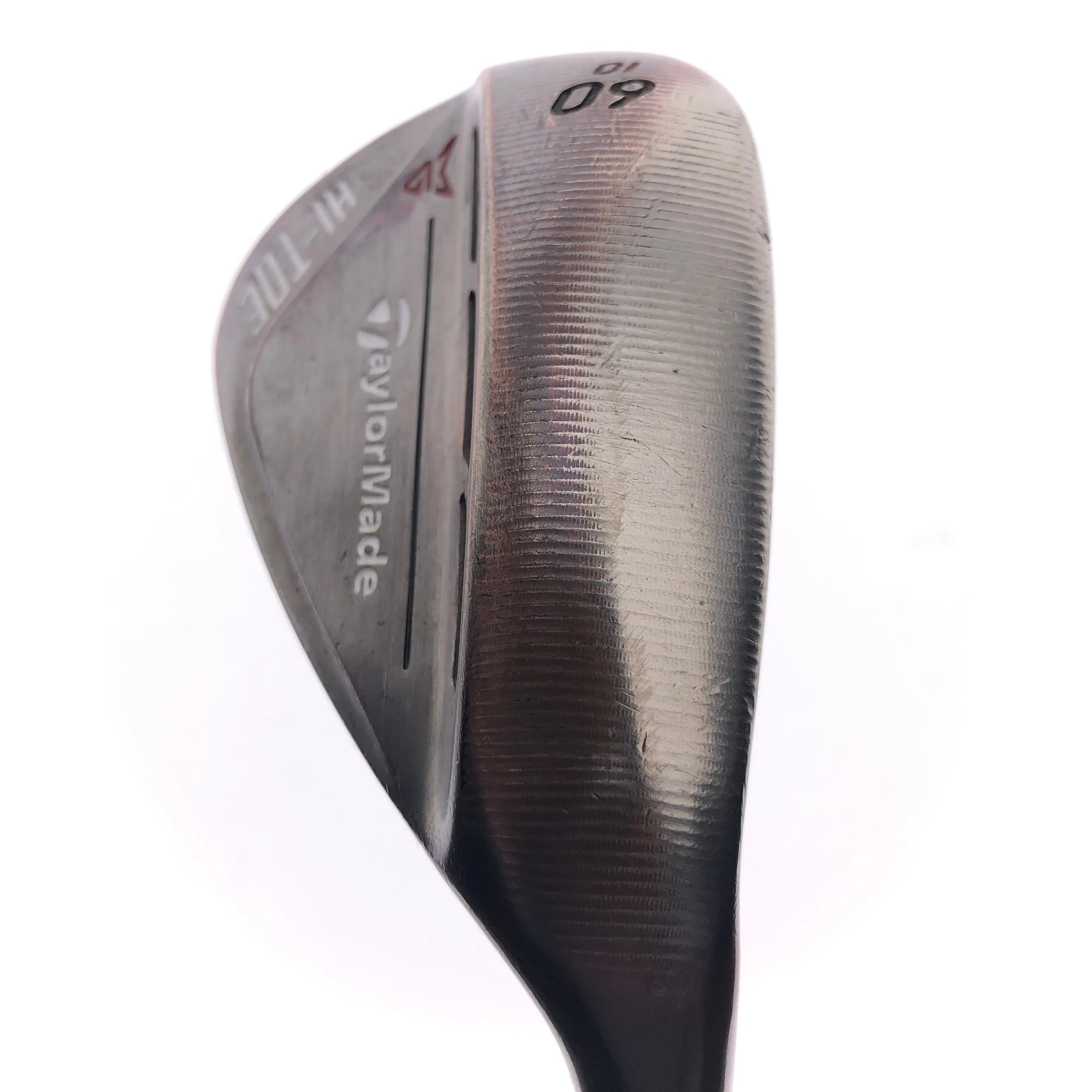 Used TaylorMade Milled Grind HI-TOE Lob Wedge / 60.0 Degrees / Wedge Flex