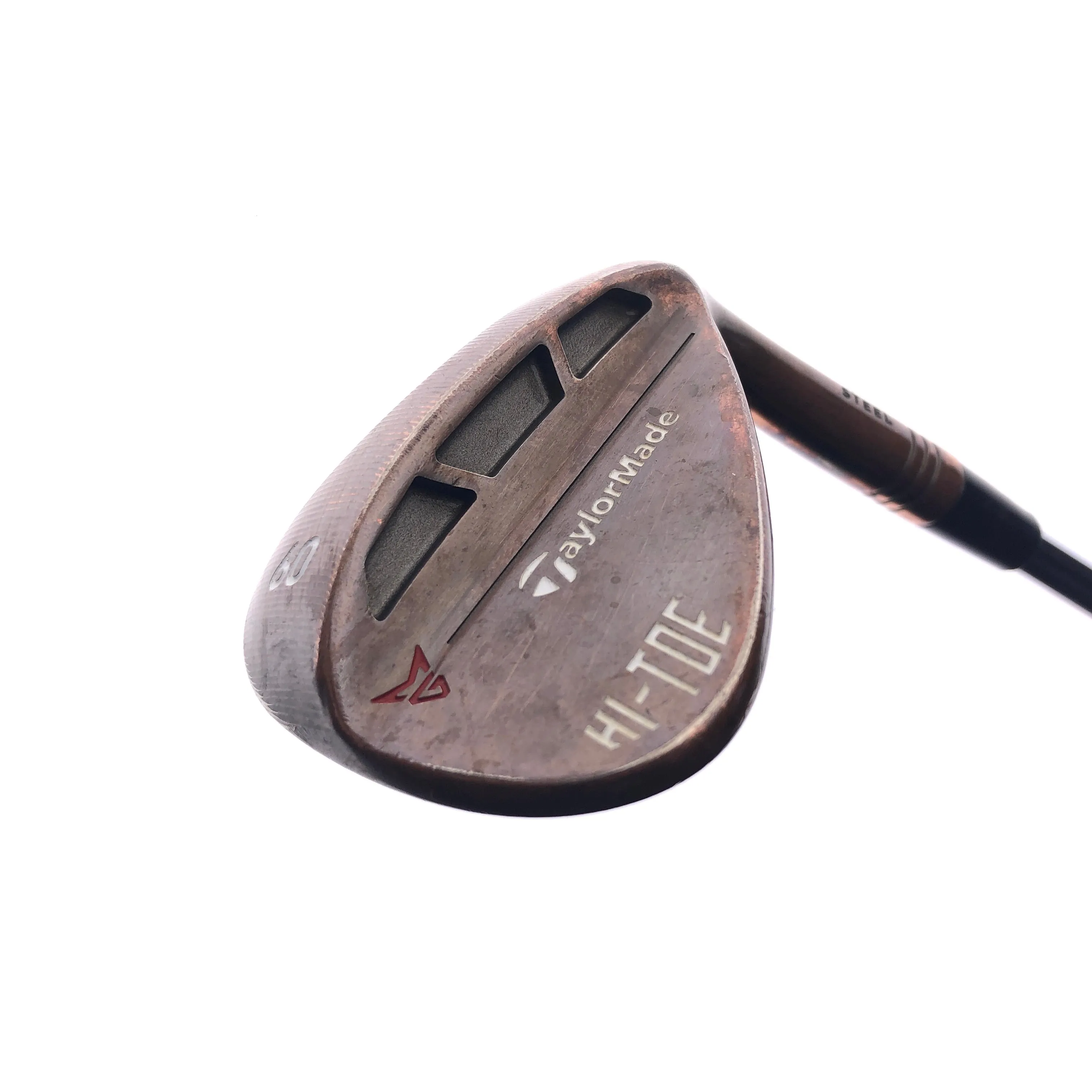 Used TaylorMade Milled Grind HI-TOE Lob Wedge / 60.0 Degrees / Wedge Flex