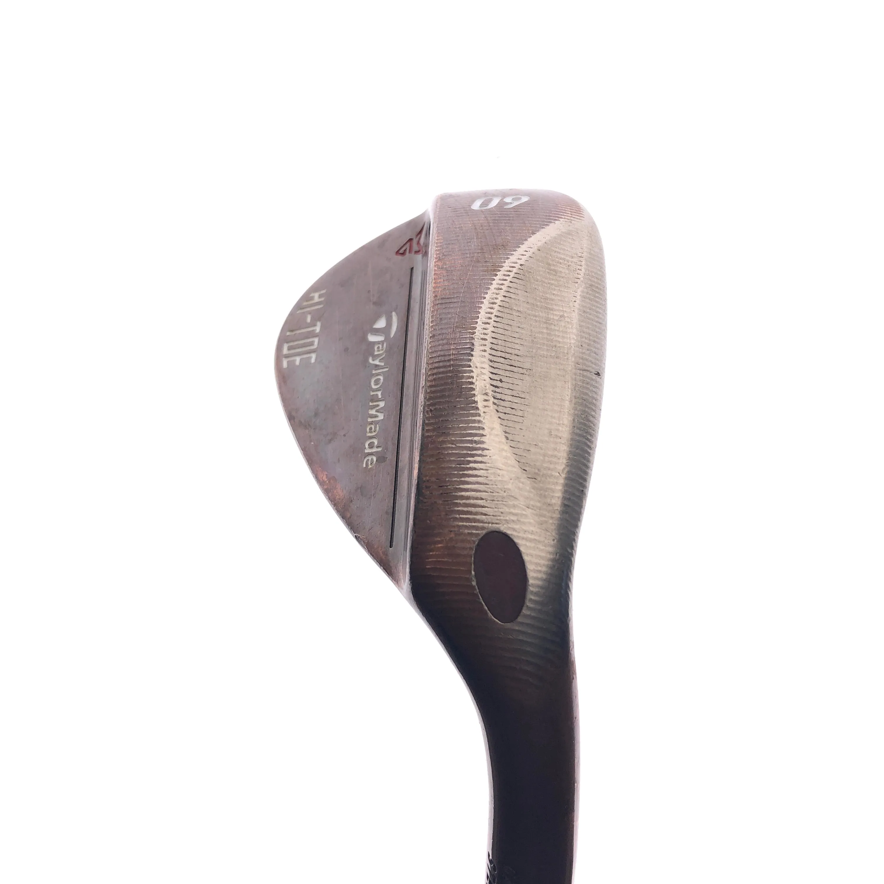 Used TaylorMade Milled Grind HI-TOE Lob Wedge / 60.0 Degrees / Wedge Flex
