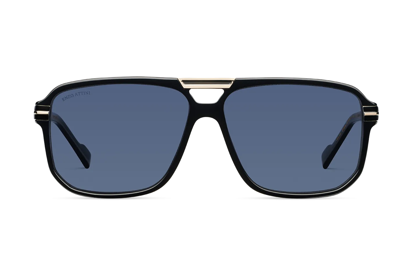 Val d'Orcia/ Black & Gold Color   Dark Black Lens