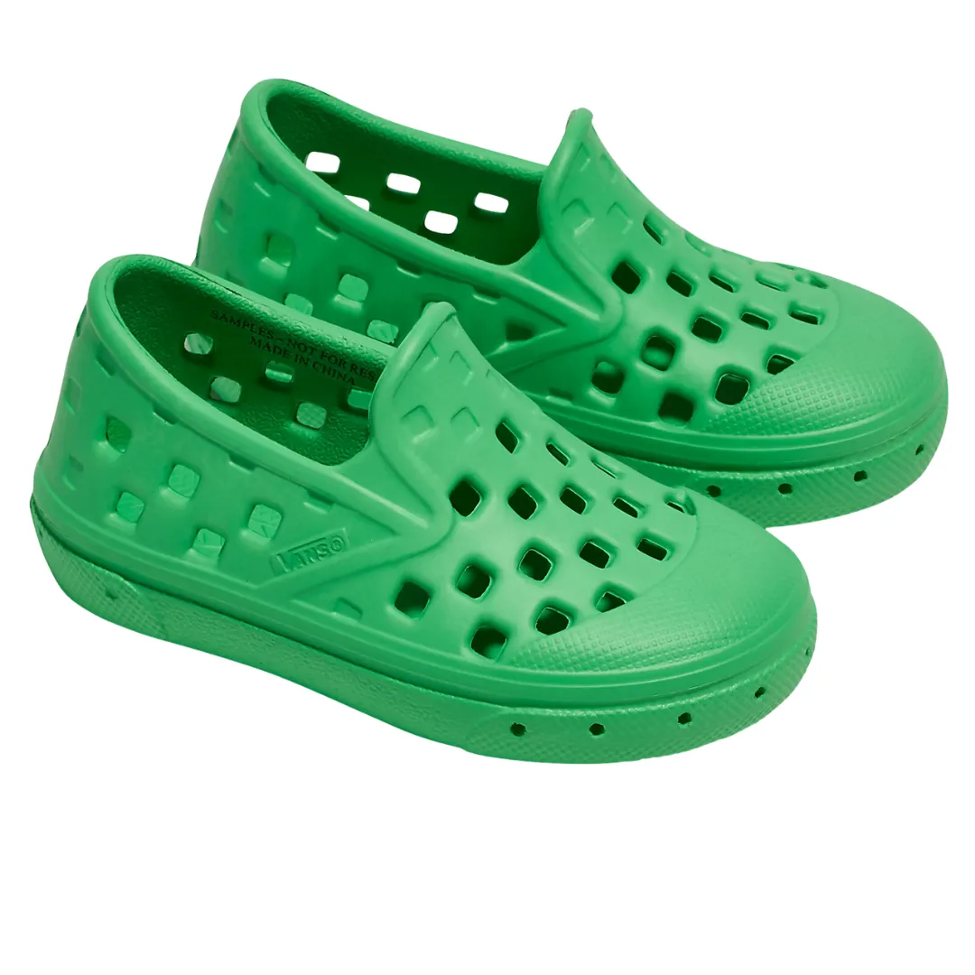 Vans Toddler Slip On TRK Shoes - Poison Green