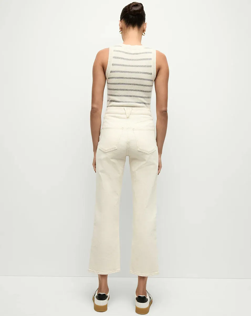 VERONICA BEARD DYLAN ANKLE HIGH RISE STRAIGHT